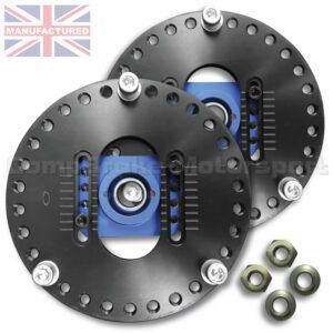 114mm PCD 2 Piece Adjustable Front Suspension Top Mount (PAIR)