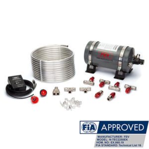 FEV 2.25KG 3M NOVEC 1230 ELECTRICAL GAS FIA RACE CAR FIRE SUPPRESSION SYSTEM N-TEC2250EK