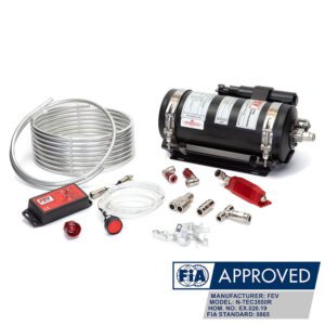 FEV 3.55KG 3M NOVEC 1230 REMOTE CHARGE ALUMINIUM GAS RACE CAR FIRE SUPPRESSION SYSTEM N-TEC3550R
