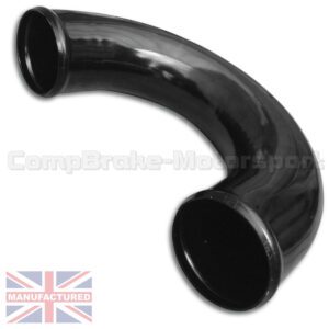 Drift Aluminium Intercooler Pipe 180Degree [Black] 76mm ID x 350mm Length