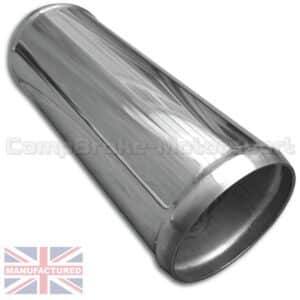 Drift Aluminium Intercooler Pipe Straight [Polished] 76mm ID x 200mm Length