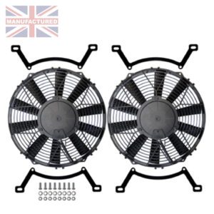 Alfa Romeo GTV6 11” Cooling Fan Kit - Suction