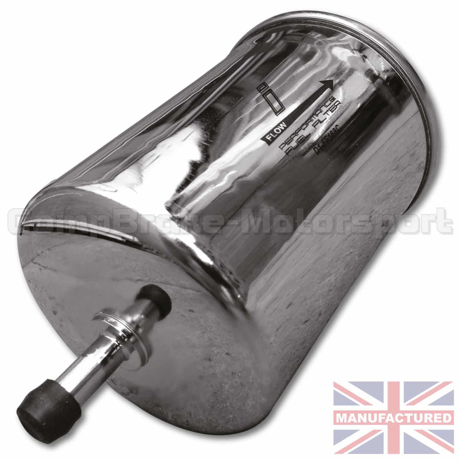 Drift Performance Magnetic Fuel Filter Z168 High Flow - AUDI, BMW, Some VW (Transporter & Golf to 98) Chrome