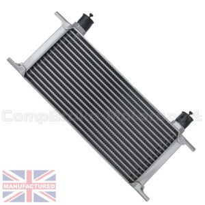 Universal 15 Row Engine Transmission Oil Cooler [Radiator] Silver UK