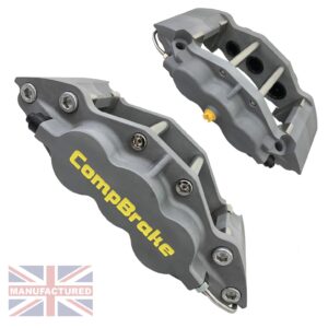 Compbrake Pro Race 9 Calipers [6 Pot] Grey [Pair]