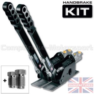 450mm Dual Vertical Hydraulic Handbrake Kit – 2-Handle 2-Cylinder [Kit D]