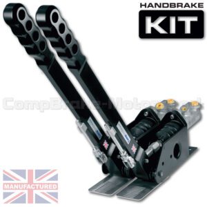 450mm Dual Vertical Hydraulic Handbrake Kit – 2-Handle 2-Cylinder [Standard Kit]