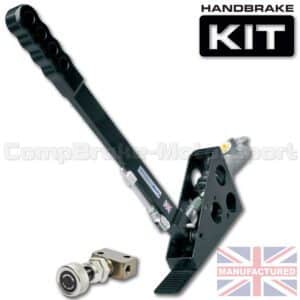 450mm Vertical Slimline Hydraulic Handbrake Kit – 1-Handle 1-Cylinder [Kit A]