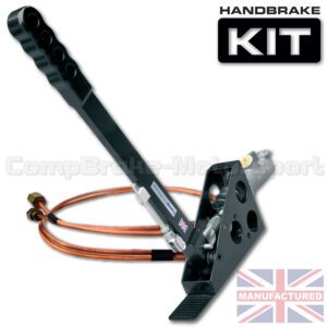 450mm Vertical Slimline Hydraulic Handbrake Kit – 1-Handle 1-Cylinder [Kit B]