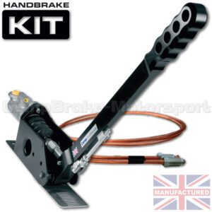450mm Vertical Hydraulic Handbrake Kit – 1-Handle 1-Cylinder [Kit B]