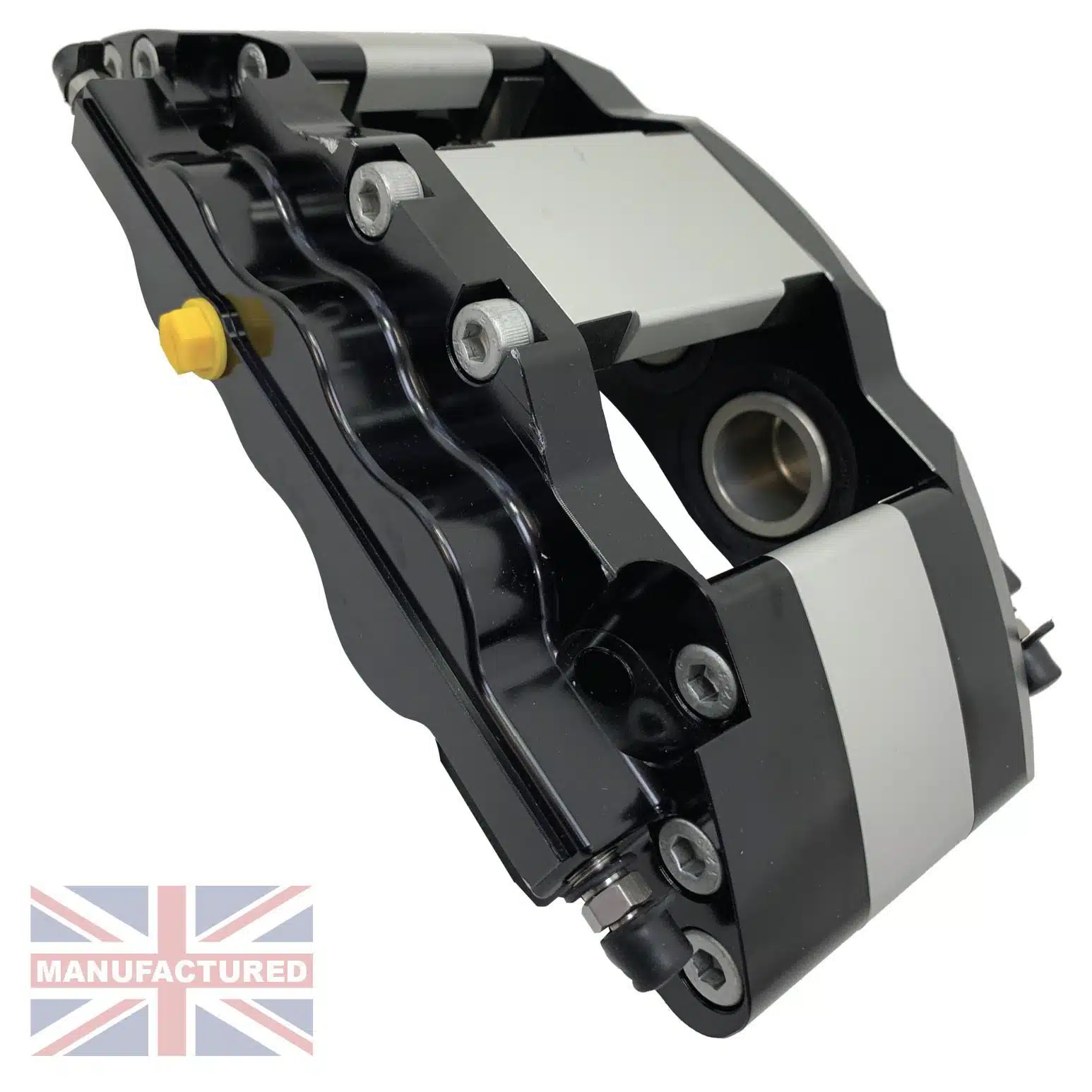 Compbrake Pro Race 6 Calipers [6 Pot] Black [Pair] - CompBrake