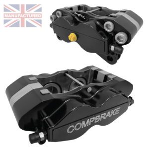 BMW E30 5 Stud 15” Front Brake Kit – 4 Pot Calipers [Pro Race 3]
