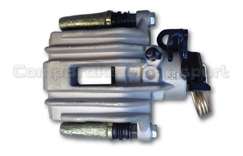 Compbrake Comp-R2 Rear Calipers with Built-in Handbrake [Pair] Gold/Silver