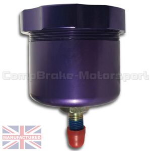 Aluminium Brake Reservoir 70mm diameter 7/16UNF [Single Purple]