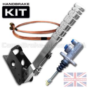 450mm Vertical Hydraulic Handbrake Kit – Premier 1-Handle 1-AP Cylinder [Kit B]