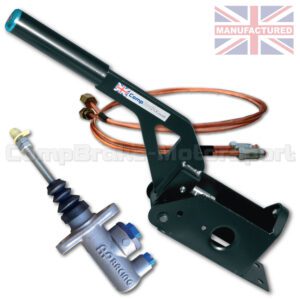 WRC Horizontal Hydraulic Handbrake Assembly – 1-Handle 1-AP Cylinder [Kit B]
