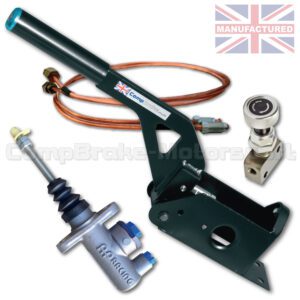 WRC Horizontal Hydraulic Handbrake Assembly – 1-Handle 1-AP Cylinder [Kit C]