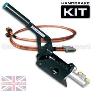 WRC Horizontal Hydraulic Handbrake Assembly – 1-Handle 1-Cylinder [Kit B]