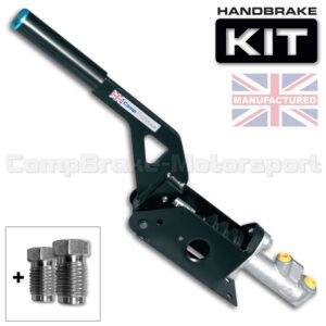 WRC Horizontal Hydraulic Handbrake Assembly – 1-Handle 1-Cylinder [Kit D]