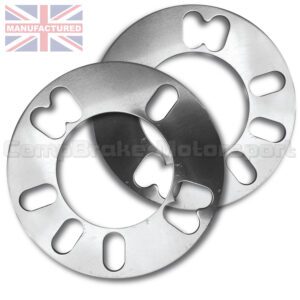Universal Aluminium Wheel Spacers [6mm] 4 Or 5 Stud Pattern [Pair]