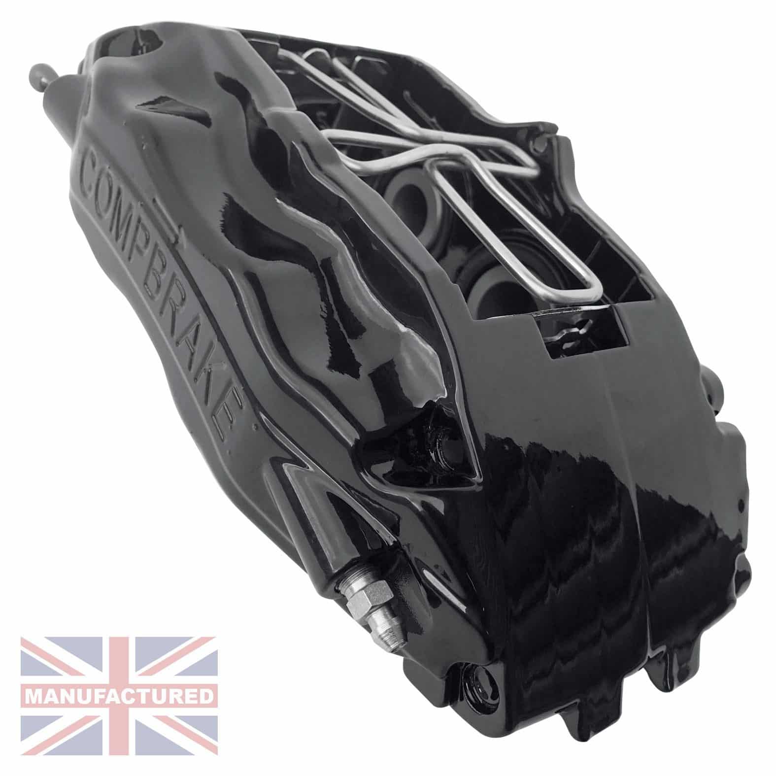 Compbrake Pro Race 7 Calipers [4 Pot] - Black [Pair]