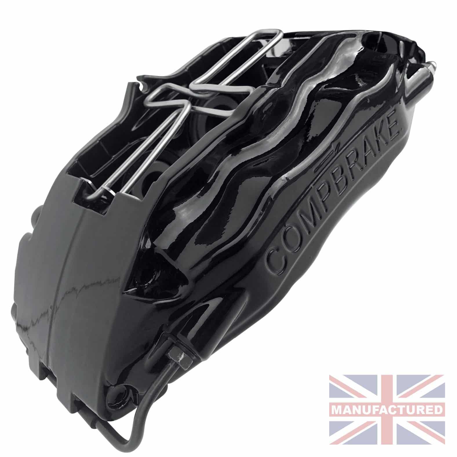 Compbrake Pro Race 7 Calipers [4 Pot] - Black [Pair]