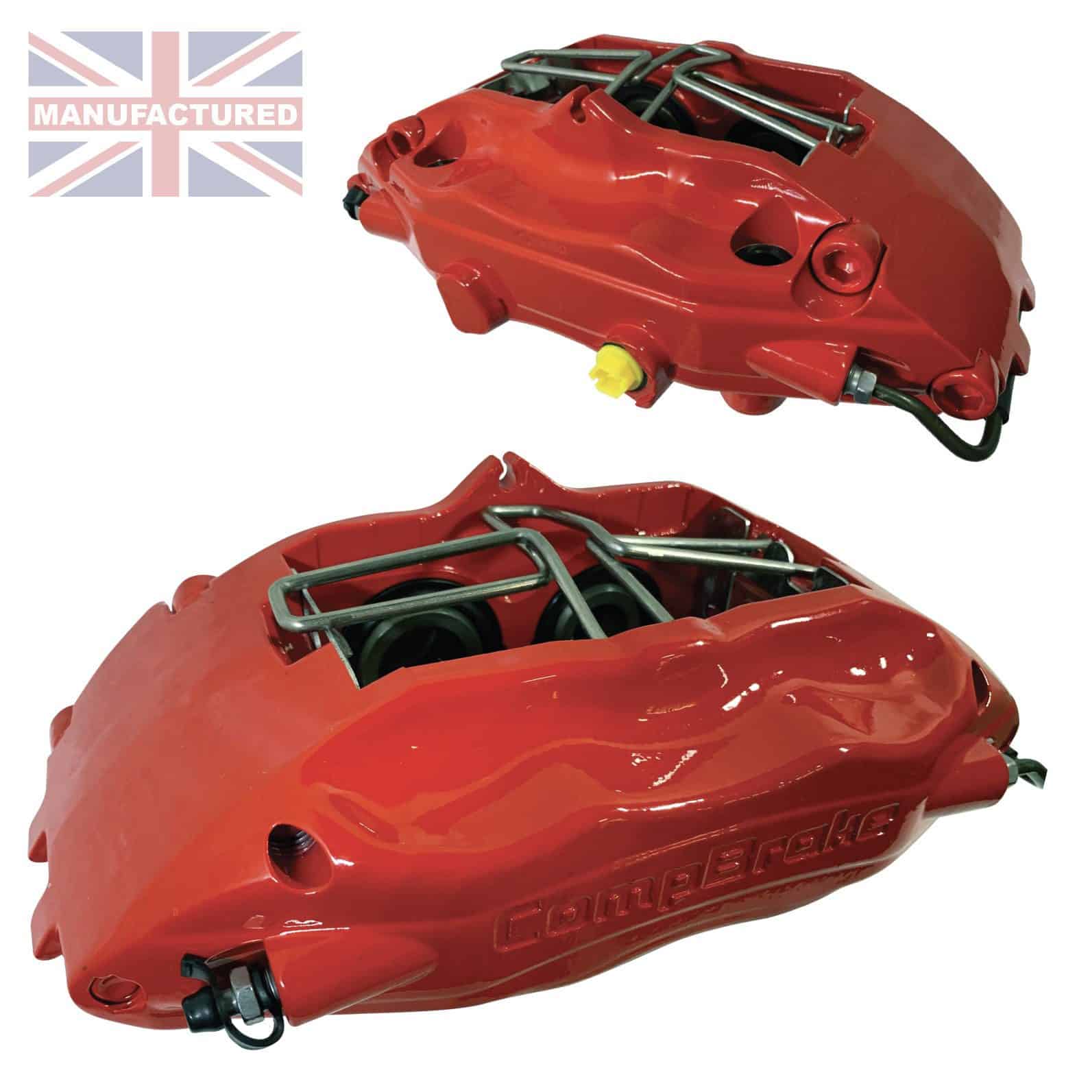 Fiat 20v 17” Front Brake Kit – 4 Pot Calipers [Pro Race 7]