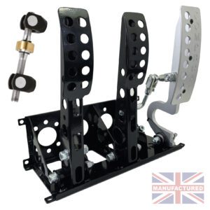 Universal Floor Mounted Hydraulic Pedal Box and Balance Bar – Sportline 3-Pedal