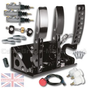 Sportline Floor Mounted Hydro Kit - Universal Hydraulic Pedal Box & 300mm Handbrake Kit