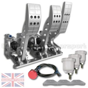 Premium Universal Floor Mounted Hydraulic Pedal Box Kit - Kit A