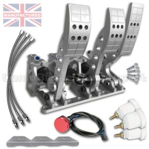 Premium Universal Floor Mounted Hydraulic Pedal Box Kit - Kit B