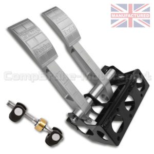 Forward Facing Universal Floor Mounted Hydraulic Pedal Box & Balance Bar – Premier 2-Pedal