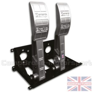 Universal Floor Mounted Pedal Box and Balance Bar - Premier 2-Pedal