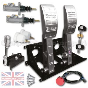 Universal Floor Mounted Cable Pedal Box Kit - Premier 2-Pedal [KIT A]