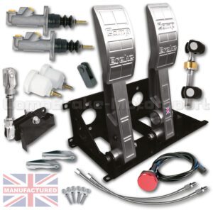 Universal Floor Mounted Cable Pedal Box Kit - Premier 2-Pedal [KIT B]