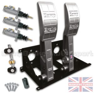 Universal Floor Mounted Hydraulic Pedal Box Kit - Premier 2-Pedal [STD KIT]
