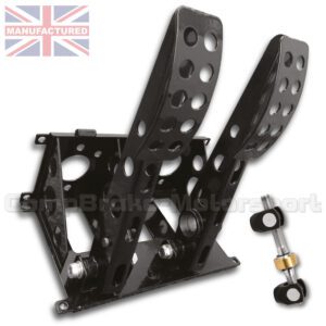 Universal Floor Mounted Hydraulic Pedal Box & Balance Bar – Sportline 2-Pedal