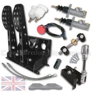 Universal Floor Mounted Cable Pedal Box Kit - Kitcar 2-Pedal [KIT B]