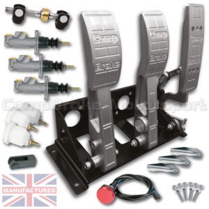 VW Golf MK2-4 Floor Mounted Hydraulic Pedal Box Kit - Premier 3 Pedal [KIT A]