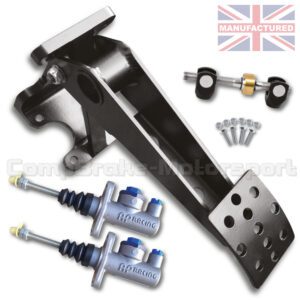 Universal Brake Top Mounted Hydraulic Pedal Box Kit - Uprated 1-Pedal Dual AP Cylinder [STD KIT]