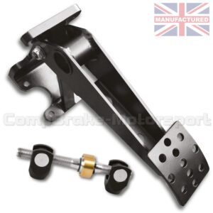 Universal Brake Top Mounted Hydraulic Pedal Box & Balance Bar - Uprated 1-Pedal Dual Cylinder
