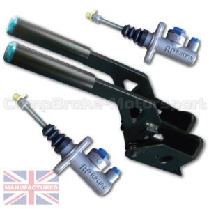 Dual Horizontal Hydraulic Handbrake Assembly – 2-Handle 2-AP Cylinder [Standard Kit]