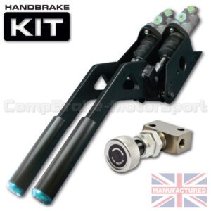 Dual Horizontal Hydraulic Handbrake Assembly – 2-Handle 2-Cylinder [Kit A]