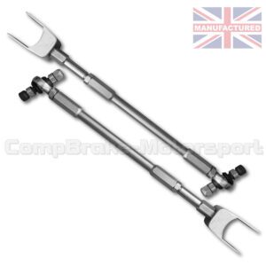 Skoda Octavia Mk1 4x4 Adjustable Camber Control Arms (Tie Arms) Stainless Steel & Rose Jointed (PAIR)