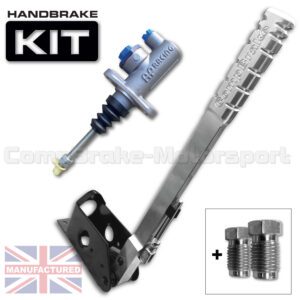 450mm Vertical Hydraulic Handbrake Kit – Premier 1-Handle 1-AP Cylinder [Kit D]