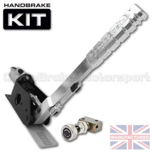 450mm Vertical Hydraulic Handbrake Kit – Premier 1-Handle 1-Cylinder [Kit A]