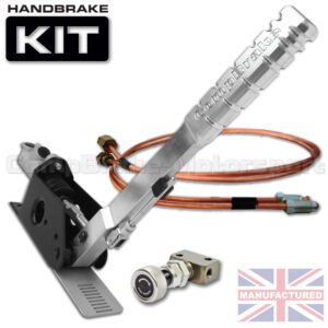 450mm Vertical Hydraulic Handbrake Kit – Premier 1-Handle 1-Cylinder [Kit C]