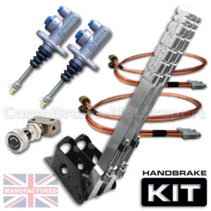 600mm Dual Vertical Hydraulic Handbrake Kit – Premier 2-Handle 2-AP Cylinder [Kit C]