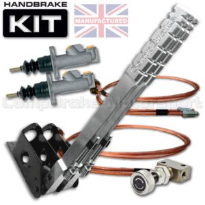 450mm Premier Dual Vertical Hydraulic Handbrake Kit – 2-Handle 2-AP Cylinder [Kit C]