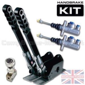 450mm Dual Vertical Hydraulic Handbrake Kit – 2-Handle 2-AP Cylinder [Kit A]